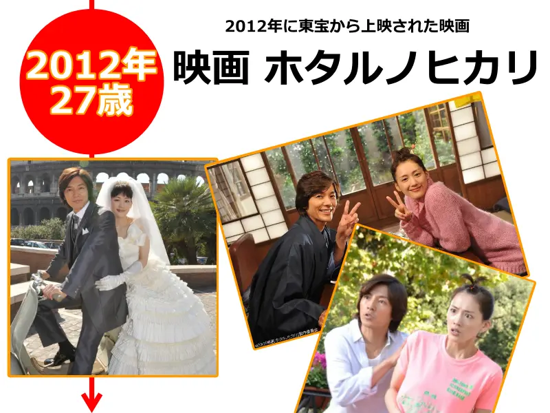 綾瀬はるかさんが2012年（27歳のとき）に出演した映画「映画 ホタルノヒカリ」