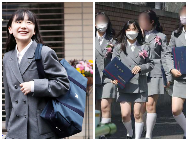 慶應義塾中等部に通う芦田愛菜さんは何度もマスコミに写真を撮られていました。