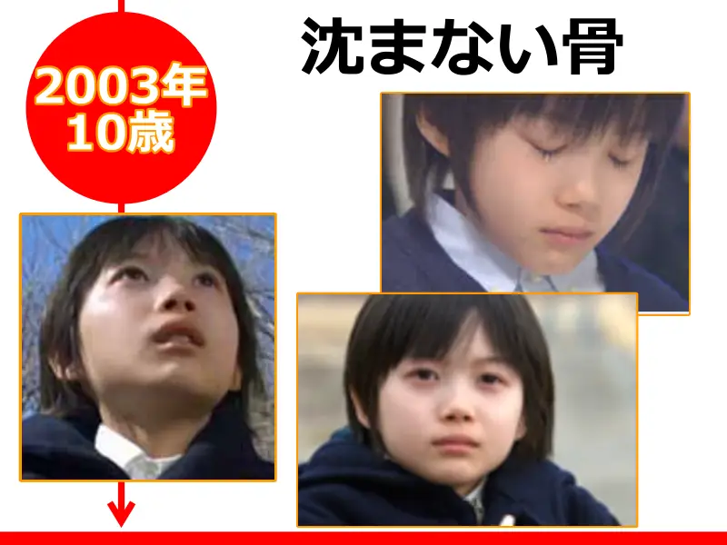 神木隆之介さんが2003年（10歳のとき）に出演したドラマ「沈まない骨」