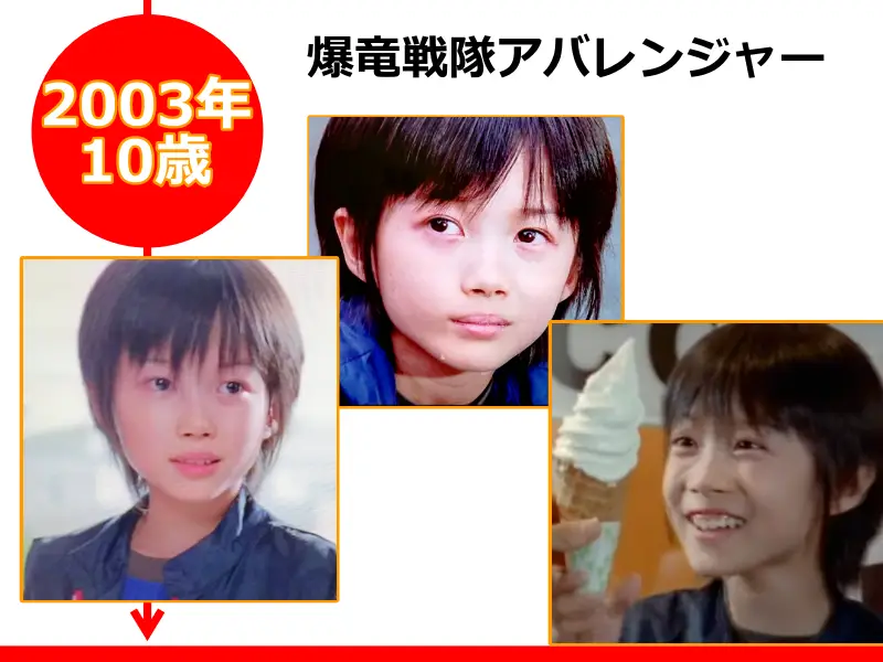 神木隆之介さんが2003年（10歳のとき）に出演したドラマ「爆竜戦隊アバレンジャー」