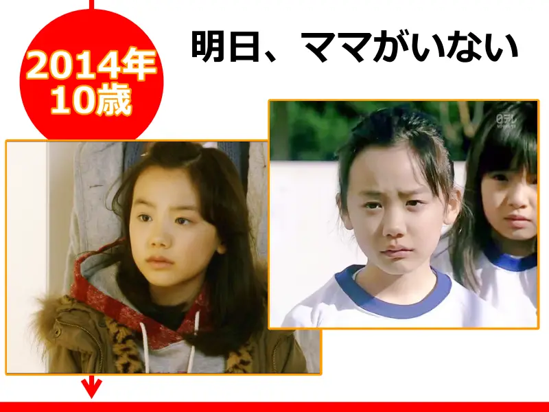 芦田愛菜が2014年（10歳時）に出演した「明日、ママがいない」