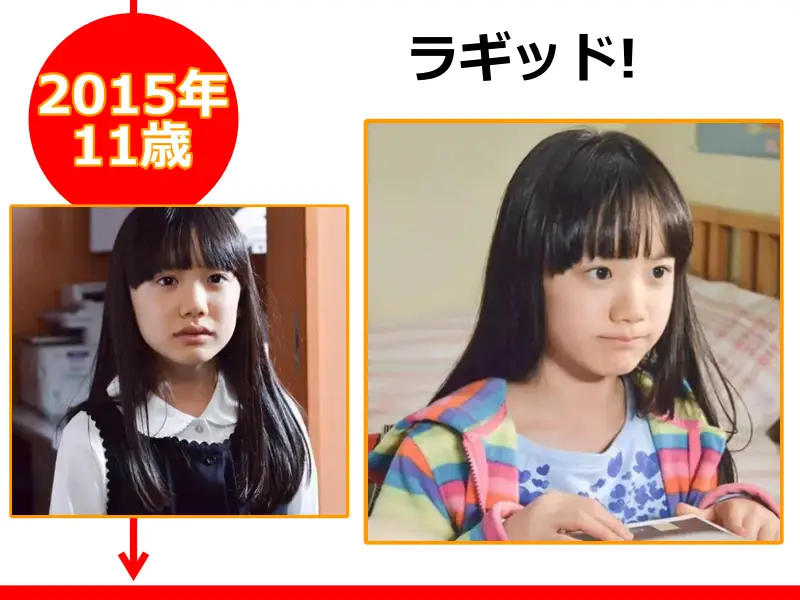 芦田愛菜が2015年（11歳時）に出演した「ラギッド!」
